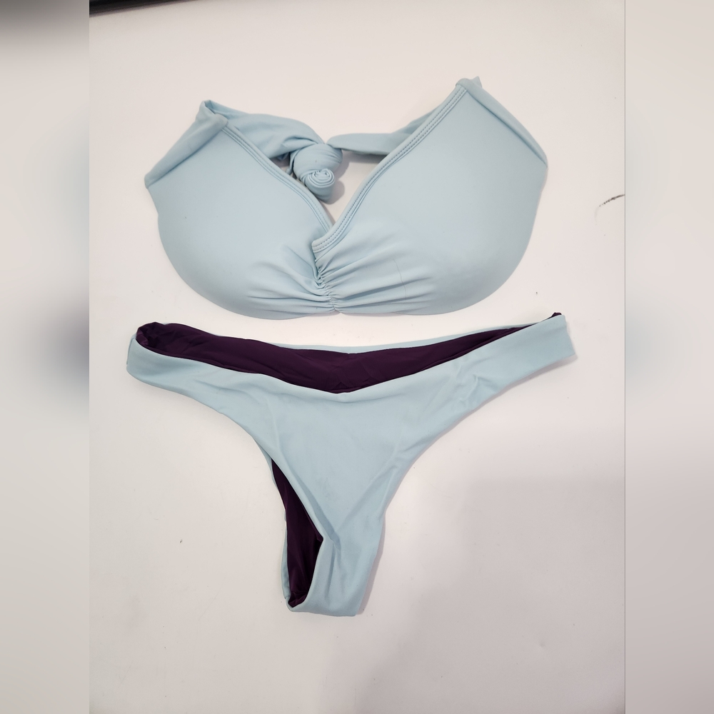 Cider Sky Blue Bikini‎ Top
